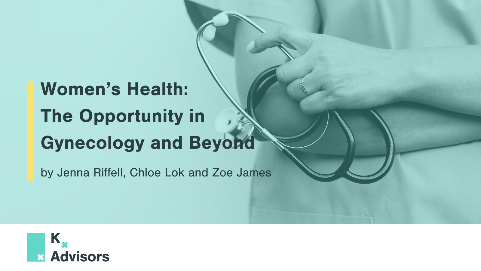 Women’s Health: The Opportunity in Gynecology and Beyond